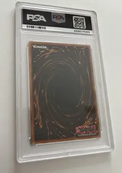 2002 Yu-Gi-Oh! Spell Ruler Blue Eyes Toon Dragon PSA 9 Mint SRL-000 - Image 3