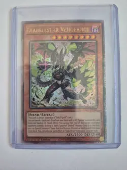 Diabellstar Vengeance ALIN-EN011 Yugioh Alliance Insight Quarter Century Rare - Image 1