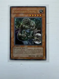 2003 Yu-Gi-Oh Dark Crisis 1st Edition Guardian Grarl DCR-007 1st Edition NM+ - Image 3