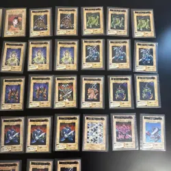 Yu-Gi-Oh Carddass 44 Mixed Lot 1998 Japanese Cards Vintage Anime Collectible - Image 3
