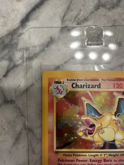Pokemon TCG Charizard 4/102 Base Set Holo Rare 1999 English 120 HP - Image 2