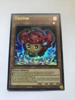 Yugioh Griffoh CORI-EN004 Ultra Rare 1st Edition NM - Image 1