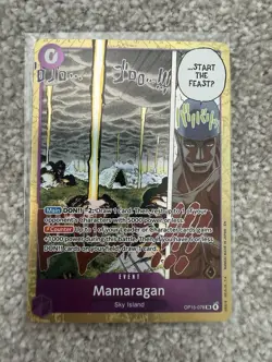 Bandai One Piece Card Game Mamaragan Sky Island Event OP15-078 Rare Counter EN - Image 1