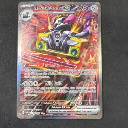 Pokemon TCG Revavroom ex 224/197 SV03 Obsidian Flames Illustration Rare Holo 28… - Image 1