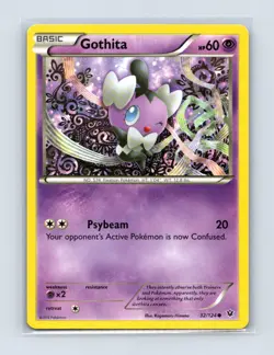 Gothita 32/124 Common Fates Collide Pokemon Lightly Played - Image 1