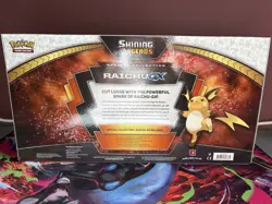 Pokemon TCG Shining Legends Raichu Gx Special Collection Box New Sealed - Image 3