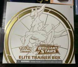 Pokemon TCG Brilliant Stars Elite Trainer Box ETB -Brand New Sealed Box 820650850127 - Image 1