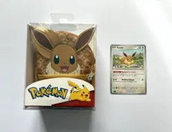 Pokemon Eevee Sealed Card Bag And Trading Card Comes ,As A Set - Image 1