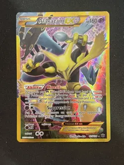 Alakazam EX (Secret) 125/124 Fates Collide Holo MP - Image 1