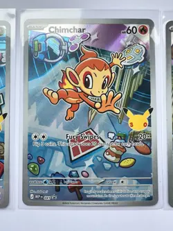 Pokemon First Partner (1) Full Art Promo Cards Turtwig Chimchar Piplup - Image 3