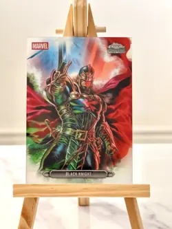 2026 Topps Chrome Marvel FANFARE CARD - BLACK KNIGHT FF-04 - Image 1