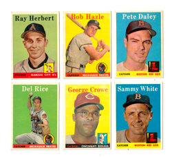 1958 Topps Baseball Lot Of 6 Cards - Image 1