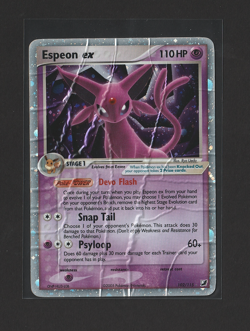2005 Pokemon Ex Unseen Forces Espeon Ex Holo Rare Foil 102/115 - Image 1