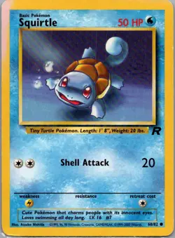 LP - Squirtle #68/82 | Common | Team Rocket - Image 1