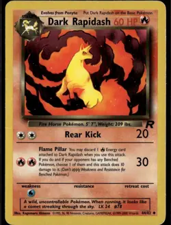 MP - Dark Rapidash #44/82 | Uncommon | Team Rocket - Image 1