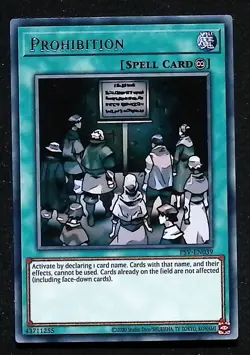Prohibition - PSV-EN039 - 25th Anniversary Rare - Yugioh - Image 1