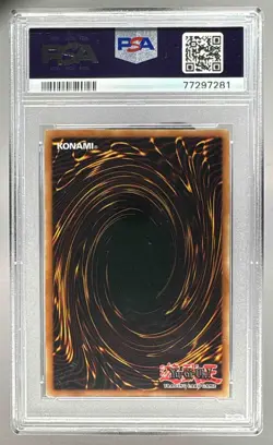 2009 Yu-Gi-Oh! Blue-Eyes White Dragon EN001 PSA 9 77297281 - Image 2