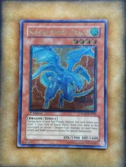 Yugioh Koa'ki Meiru Drago RGBT-EN024 Ultimate Rare 1st Ed VLP - Image 1