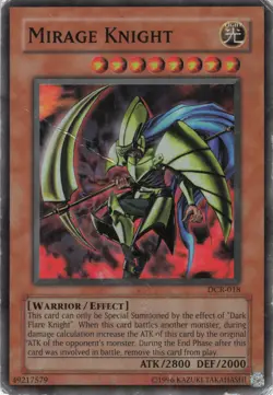 Yugioh Mirage Knight DCR-018 Super Rare HP - Image 1