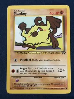 Pokemon TCG WOTC Team Rocket 10-Card Lot 1999 English Bundle Dark Muk Raticate - Image 2