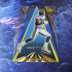 1998 Collector's Edge Masters - Sentinels Randy Moss #S7 /500 (RC) - Image 1