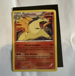 Pokemon TCG Typhlosion 20/162 BREAKthrough Reverse Holo Rare ENG 2015 HP150 - Image 1