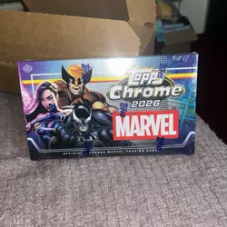 Topps Chrome Marvel 2026 Hobby Box - Image 1