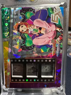 CASE HIT!!! ONE PIECE Nami Reverse Holo Holofoil Film strip window - Image 1