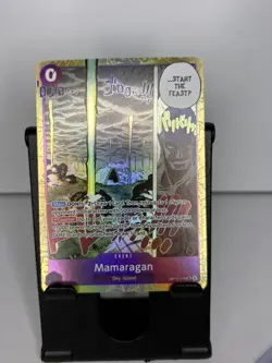 Bandai One Piece Card Game Mamaragan OP15-078 Sky Island Event Foil ENG - Image 1