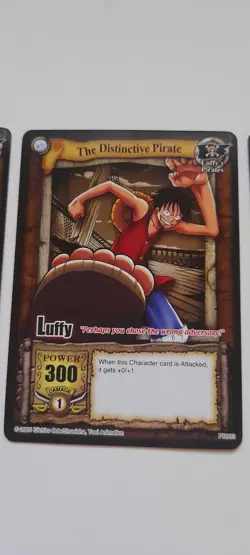 One Piece CCG The Quest Begins The Distinctive Pirate Luffy PR003 Promo English - Image 4