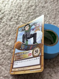 2001 BANDAI One Piece Hyper Battle LUFFY SNOWBOARD SCARCE C516 - Image 5