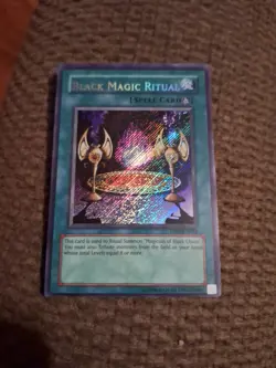 YUGIOH • BLACK MAGIC RITUAL • SECRET RARE • PP01-EN002 • PREMIUM PACK • LP - Image 1