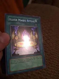 YUGIOH • BLACK MAGIC RITUAL • SECRET RARE • PP01-EN002 • PREMIUM PACK • LP - Image 2