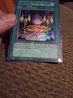YUGIOH • BLACK MAGIC RITUAL • SECRET RARE • PP01-EN002 • PREMIUM PACK • LP - Image 3
