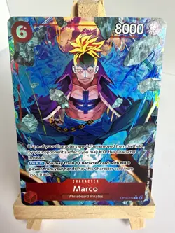 Marco OP16-014 Rare Alternate Art Whitebeard Pirates OP16 NM - Image 1