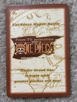 One Piece Straw Hat Crew Carddass Hyper Battle S101 Holo Foil - Image 2
