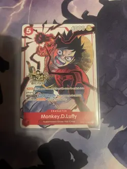 One Piece - Monkey D. Luffy (ST01-012) 3rd Anniversary NON FOIL English MINT - Image 1