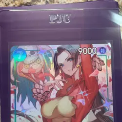 One Piece TCG Japanese Boa Hancock OP16-032 SR The Time of Battle #2 -LYQ - Image 3