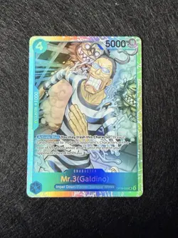 MR. 3 GALDINO - One Piece OP16-56 - SR Super Rare - The Time of Battle - Image 1