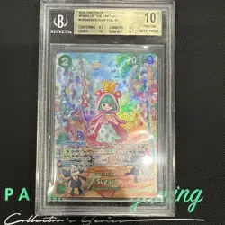 One Piece 2024 Sugar OP04-024 SR BGS 10 Pristine - Image 1