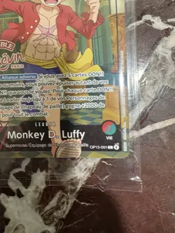 One Piece Paris Monkey D Luffy Op13-001 Musee Grevin Promo Presale Shipped 29.7 - Image 5