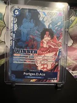 Portgas.D.Ace OP07-053 Winner Pack 2024 Promo One Piece - Image 1