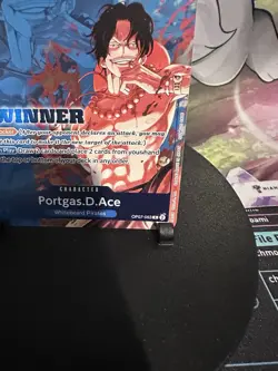 Portgas.D.Ace OP07-053 Winner Pack 2024 Promo One Piece - Image 5
