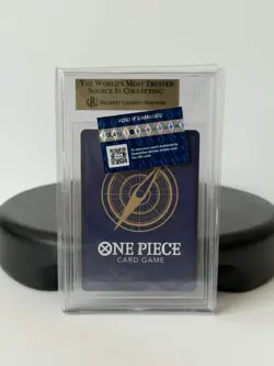 2025 ONE PIECE A FIST OF DIV. SPEED MONKEY.D.LUFFY #OP11-080 ALT ART R BGS 9.5 - Image 2