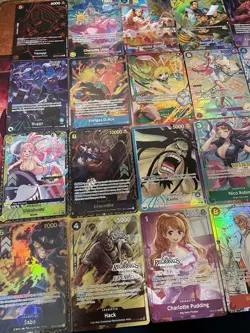 One Piece TCG Card Lot 100 AUTHENTIC Cards - Guaranteed Foils + Super Rares! - Image 3
