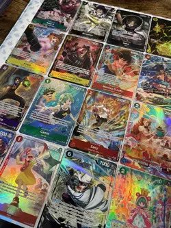 One Piece TCG Card Lot 100 AUTHENTIC Cards - Guaranteed Foils + Super Rares! - Image 5