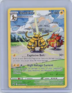 Electivire GG08/GG70 Holo Crown Zenith Galarian Gallery Pokemon NM - Image 1