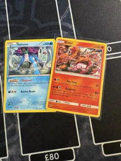 Raikou 16/132 Cracked Ice Holo Rare Secret Wonders NM Pokemon Card - Image 2