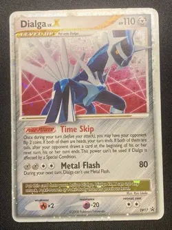 Dialga LV.X DP17 Black Star Promo Holo Pokemon Card MP Diamond & Pearl - Image 1
