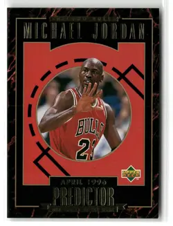 1995-96 Upper Deck #H5 Michael Jordan Predictors: Player of the Week - Image 1